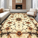 Classic Floral Patterned Rug