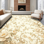 Elegant Floral Vine Pattern Rug