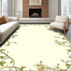 Ornate Floral Vine Design Rug