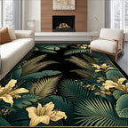 Botanical Garden Jungle Paradise Rug