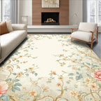 Spring Blossom Vine Floral Pattern Rug