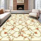 Ornate Floral Vine Pattern Rug