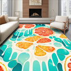 Citrus Citrus Splash Pattern Rug