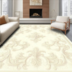 Elegant Ornate Floral Scrolls Rug
