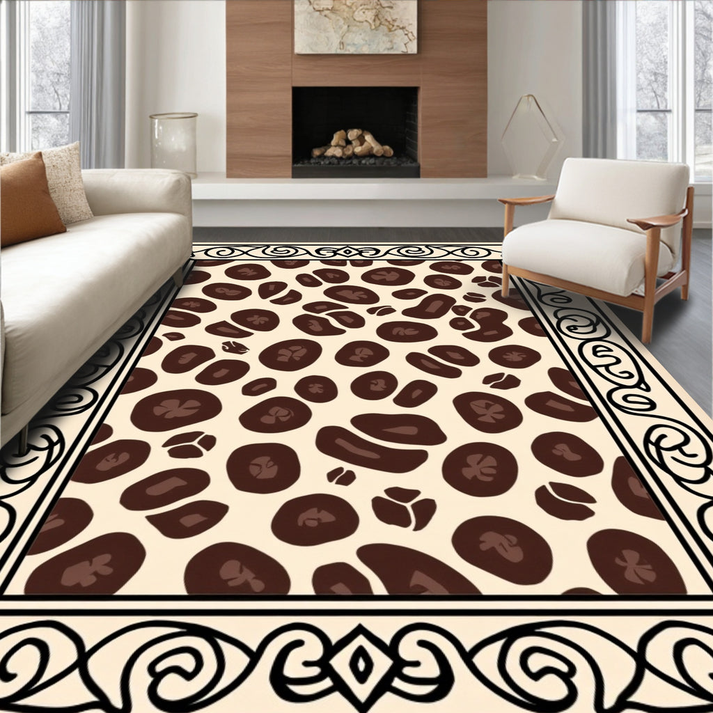 Wild Animal Spot Patterned Rug