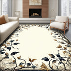 Autumn Tree Branch Botanical Design Rug