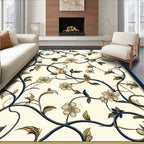 Elegant Floral vine Pattern Rug