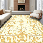 Classic Floral Vine Border Rug