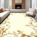 Antique Floral Vine With Peony Design Rug