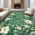 Classic Floral Vine Leaf Pattern Rug