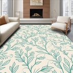 Botanical Vine Detailed Pattern Rug