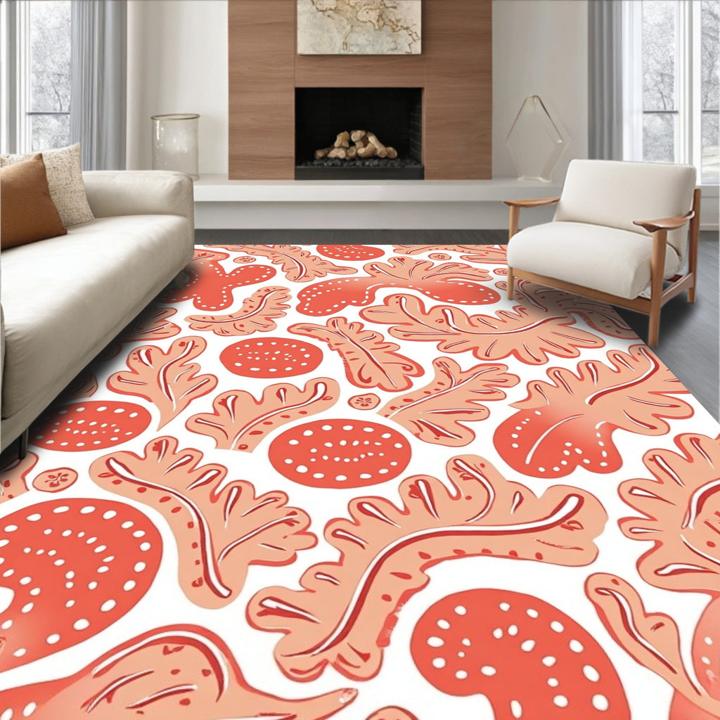 Coastal Fauna Print Rug