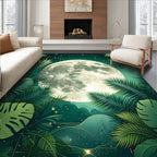 Mystical Moon Verdant Jungle Rug