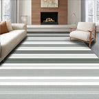Thin Lined Graduated Stripe Pattern Rug