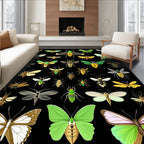 Assorted Insect Pattern Design Rug