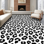Classic Leopard Spots Pattern Rug