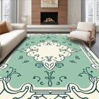 Ornate Herbal Vintage Inspired Rug