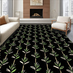 Vertical Garden Plant Pattern Rug