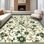 Elegant Floral Vine Pattern Rug