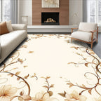 Vintage Floral Vine Pattern Rug