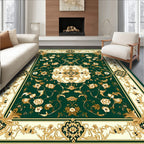 Ornate Floral Garden Pattern Rug