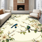 Birds and Blossoms Eastern Style Rug