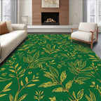 Nature's Lush Foliage Pattern Rug