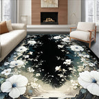 Whimsical Floral Tree Patterned Rug