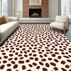 Brown Spots All Over Design Rug