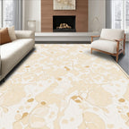 Abstract Organic Floral Pattern Rug