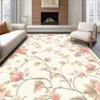 Elegant Floral Vine Pattern Rug