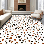 Ink Spots Abstract Pattern Rug