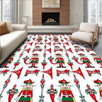 Red Guard Soldier Folk Art Rug