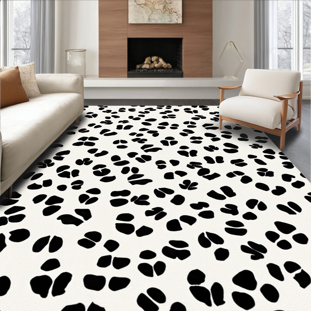 Speckled Spot Pattern Design Rug